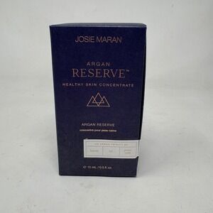 Josie Maran Argan Reserve Healthy Skin Concentrate 15ml 0.5oz Facial Oil Serum